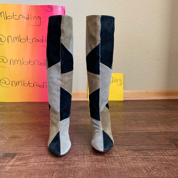Isabel Marant Etoile 8M(38) patch multicolor boots - Picture 9 of 16